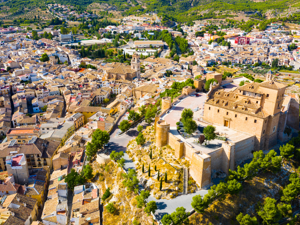 spagna in inverno caravaca de la cruz